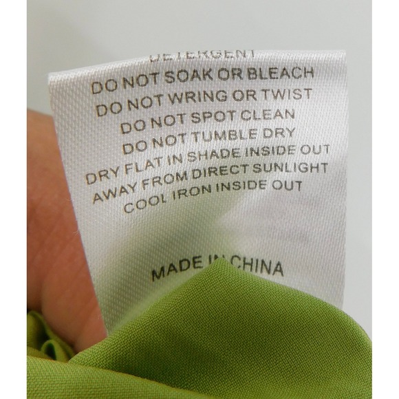 Sabo Australia Azaria Maxi Dress Women's Size XL Sleeveless Green - Picture 7 of 7